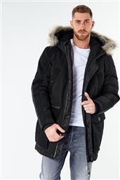 G-Star Raw Vodan Ανδρικό Μπουφάν Παρκά για Χειμώνα Μαύρο από το Spartoo