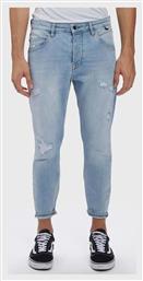 Alex Ανδρικό Παντελόνι Τζιν Relaxed Fit Tapered Gabba