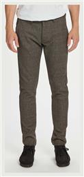 Paul Class Ανδρικό Παντελόνι Chino σε Slim Εφαρμογή Καφέ Gabba