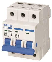 3X100A Διακόπτης Ράγας 400V 100A Gacia