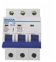 Αυτόματη Ασφάλεια 16A Τριπολική 3P 6ΚΑ 500-43022 Gacia