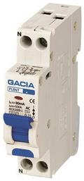 Ρελέ Ράγας Διαρροής 6A 4.5kA 30mA 1P+N Type A 500-43510 Gacia