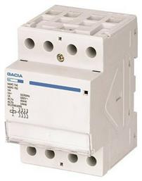 Ρελέ Ράγας Ισχύος 40A Τετραπολικό με Τάση 24V 4x40A 4NO AC 500-37124 Gacia