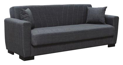 Galaxy Τριθέσιος Καναπές Κρεβάτι Υφασμάτινος 210x78x78εκ. Woodwell