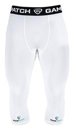 Ανδρικό Αθλητικό Κολάν Compression Capri Λευκό GamePatch