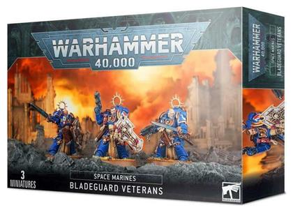 Warhammer 40000: Space Marines - Bladeguard Veterans Unpainted Figures Games Workshop