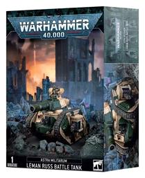 Warhammer Astra Militarum: Leman Russ Battle Tank Unpainted Figures Games Workshop