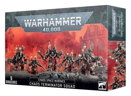 Warhammer Chaos Space Marines : Terminators Figures Games Workshop