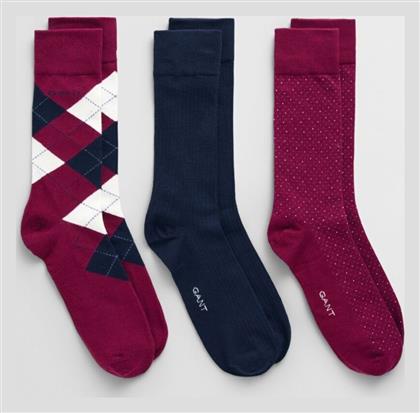 Ανδρικές Κάλτσες 3Pack Gant