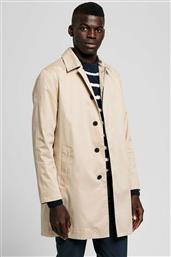 Gant ανδρική καμπαρντίνα μονόχρωμη ''Tech Prep™ Car Coat'' - 7006048 - Μπεζ από το Notos