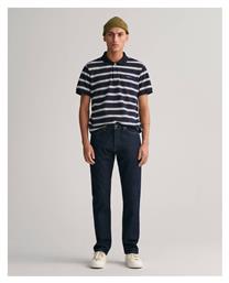 Ανδρικό Παντελόνι Τζιν Slim Fit Navy Μπλε Gant