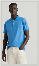 Ανδρικό T-shirt Κοντομάνικο Polo Γαλάζιο Gant