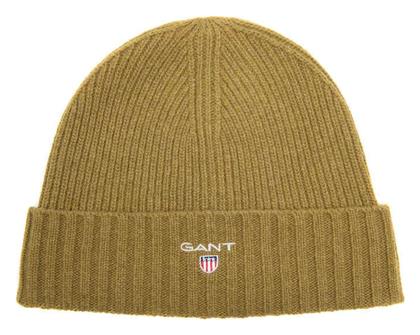 Beanie Ανδρικός Σκούφος σε Χακί χρώμα Gant