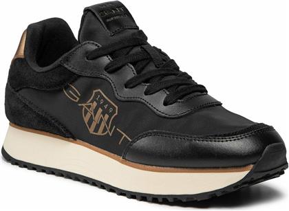 Gant Bevinda Γυναικεία Flatforms Sneakers Μαύρα από το Troumpoukis
