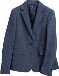 GANT BLAZER ΣΑΚΑΚΙ ΓΥΝΑΙΚΕΙΟ ΜΠΛΕ ΣΕ ΣΤΕΝΗ ΓΡΑΜΜΗ από το Koolfly
