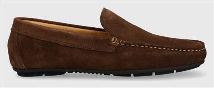 Δερμάτινα Ανδρικά Loafers σε Καφέ Χρώμα Gant