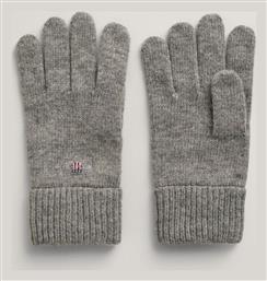 Γκρι Μάλλινα Γάντια Gant