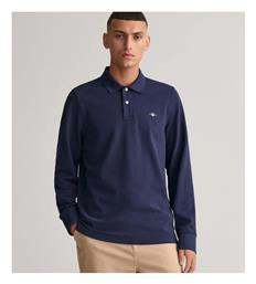 Shield Polo Μπλούζα Μπλε Gant