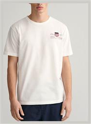 T-shirt Λευκό Gant