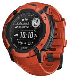 Instinct 2X Solar 50mm Flame Red Garmin