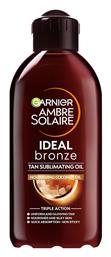 Ambre Solaire Ideal Bronze Λάδι 200ml Garnier