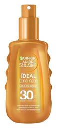 Ambre Solaire Ideal Bronze SPF30 Αντηλιακή Κρέμα Garnier