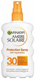 Ambre Solaire Protection 24h Hydration SPF30 Αντηλιακή Λοσιόν Garnier