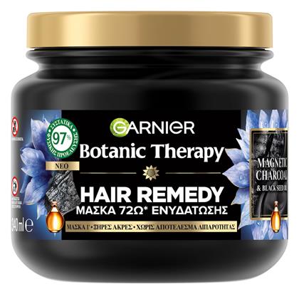 Botanic Therapy Magnetic Charcoal Μάσκα Μαλλιών για Ενδυνάμωση 340ml Garnier