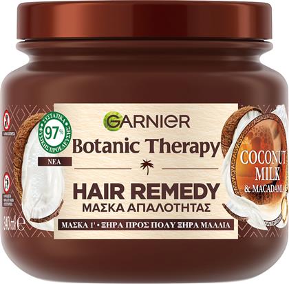 Garnier Botanic Therapy Μάσκα Μαλλιών Coconut Milk & Macadamia για Ενυδάτωση 340ml