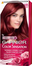 Garnier Color Sensation 6.60 Ξανθό Σκούρο Έντονο Κόκκινο 110ml από το ΑΒ Βασιλόπουλος