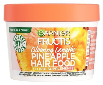 Fructis Hair Food Pineapple Μάσκα Μαλλιών για Ενδυνάμωση 400ml Garnier