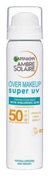 Over Makeup Super UV SPF50+ Αντηλιακό Mist 75ml Garnier