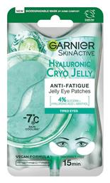 Skin Active Hyaluronic Cryo Jelly Patches Ματιών για Αναζωογόνηση / Ενυδάτωση 2τμχ Garnier