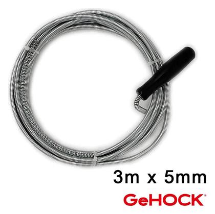 Ατσαλίνα Αποχέτευσης 3m με Μέγιστο Πάχος Απόφραξης 5mm GeHock