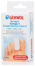 Gehwol Επιθέματα Toe Cap G με Gel για τους Κάλους Medium 2τμχ