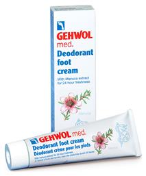 Med Foot Cream Αποσμητικό 24h σε Κρέμα για Μύκητες Ποδιών 125ml Gehwol