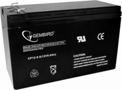 Μπαταρία UPS BAT-12V9AH με Χωρητικότητα 9Ah και Τάση 12V Gembird