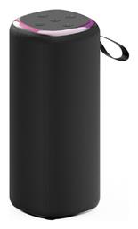 Bluetooth 10W έως 4 ώρες Μαύρο SPK-BT-LED-08L Gembird