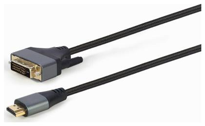 Cable DVI-D male - HDMI male 1.8m Μαύρο (CC-HDMI-DVI-4K-6) Gembird
