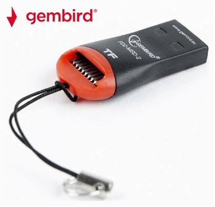 Card Reader USB 2.0 για microSD Gembird