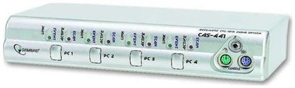 CAS-441 Automatic CPU/Audio CAS-441 silver Gembird