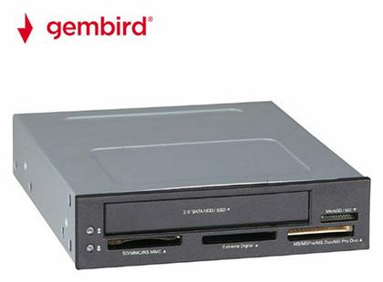 Εσωτερικό Card Reader USB 2.0 για SD/microSD/MemoryStick Gembird