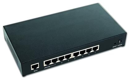 IS-BR81 Router με 8 Θύρες Ethernet Gembird