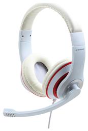 MHS-03-WT On Ear Λευκό Gembird