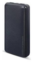 PB20-02 20000mAh 12W Μαύρο Gembird