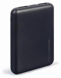 Power Bank 5000mAh 10W με 2 Θύρες USB-A Μαύρο Gembird