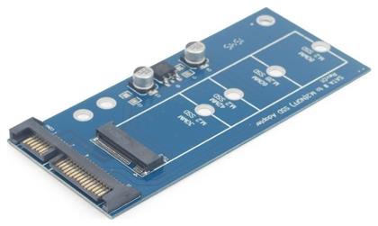 SATA to M.2 (NGFF) SSD Adapter Card Μπλε (EE18-M2S3PCB-01) Gembird