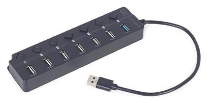 USB 2.0 Hub 7 Θυρών με σύνδεση USB-A Gembird