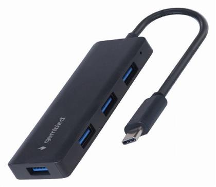 USB 3.0 Hub 4 Θυρών με σύνδεση USB-C Gembird