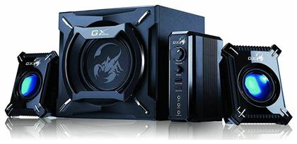 SW-G2.1 2000 2.1 με Ισχύ 45W σε Μαύρο Χρώμα Genius
